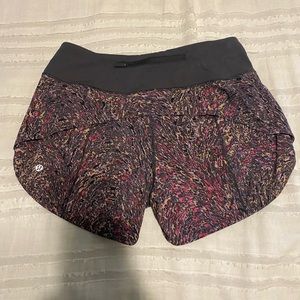 Lululemon speed up shorts!